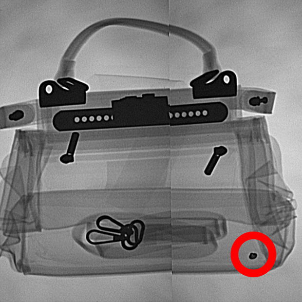 バッグの不良画像